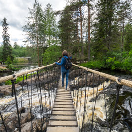 Водопады Ахвенкоски