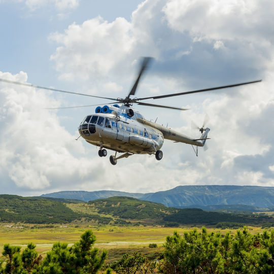 Страна Вулканов VIP. 3 вертолетные экскурсии