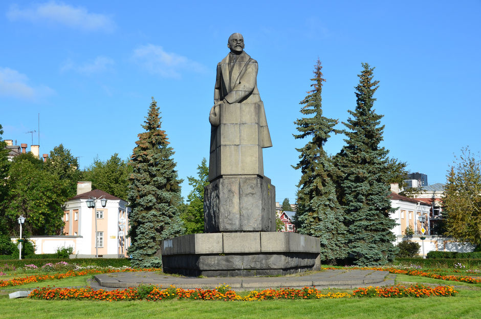 Площадь Ленина в Петрозаводске