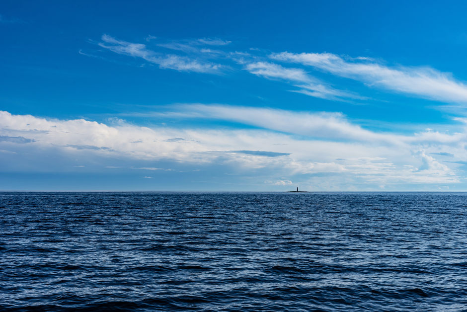 Панорамный вид на Белое море