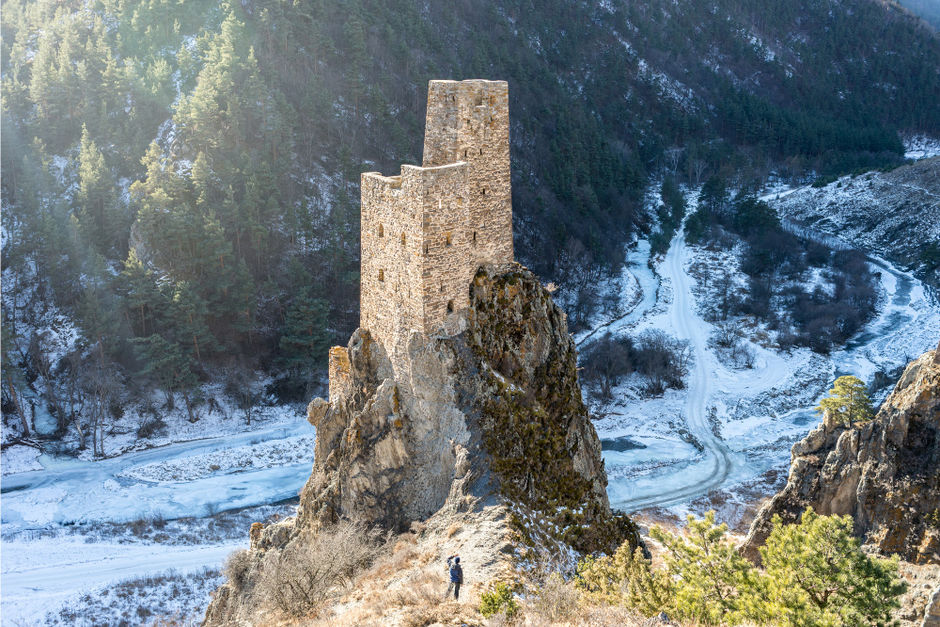 Башня в Северной Осетии